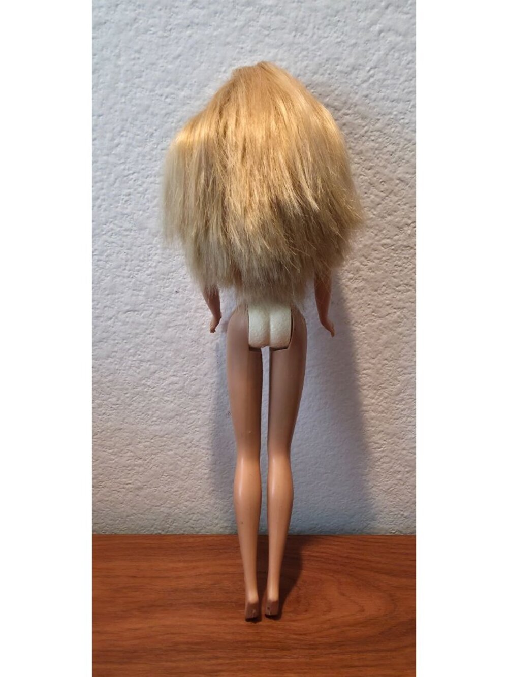 Vintage Mattel Barbie Nude Doll Blonde Hair w/ Bangs & Blue Eyes - Indonesia - Picture 5 of 11